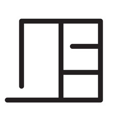 Square Line Icon