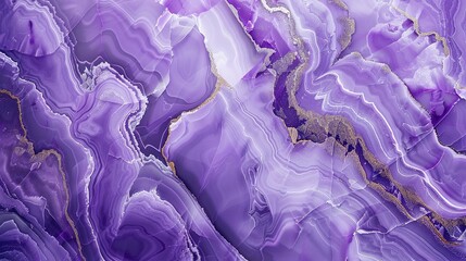 Marbled Majesty: Purple Veins of Grace