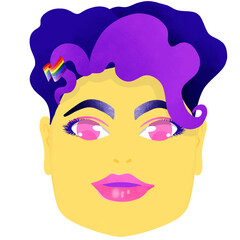 Pride month and women are beauty