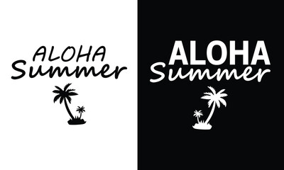 Summer Tshirt Design Vector