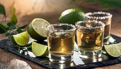 mojito cocktail with lime and mint