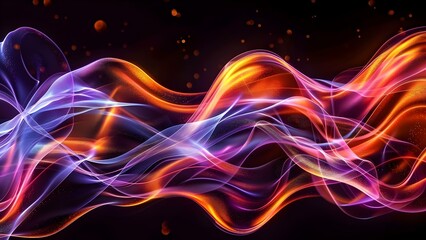 Set of iridescent holographic liquid flow shapes with diffraction effect. Concept Holographic, Liquid Flow, Iridescent, Shapes, Diffraction Effect