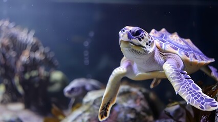 World Turtle Day: A Call to Action for Ocean Pollution and Climate Change. Concept Environmental Conservation, Marine Biodiversity, Endangered Species, Ocean Pollution, Climate Change