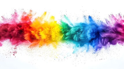 Abstract Rainbow colors background 
