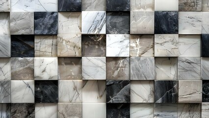 Italian marble wall tiles in various textures create natural background. Concept Home Renovation, Interior Design, Natural Materials, Texture, Italian Marble