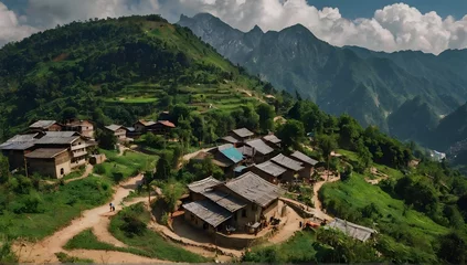 Village on the tallest moutain © Hataf