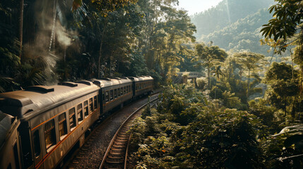 Scenic train travel provides a peaceful retreat from the hustle and bustle of everyday life,...