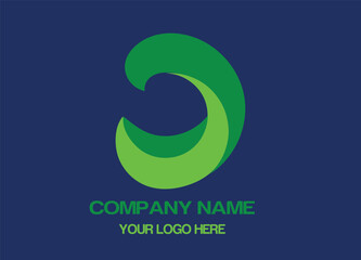 Fototapeta premium Abstract best modern concept for branding with colors logo design.