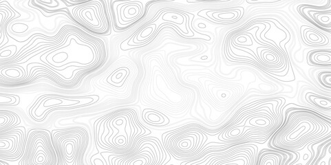 Background of the topographic map. Topographic map lines, contour background. Actual topography map. Gray seamless design
