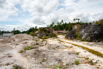 Sipoholon Hot Springs are hot springs in Tapanuli. This sulfur-containing bath was formed due to the eruption of Mount Martimbang