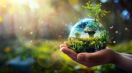 Exploring the synergy between nature and technology in environmental sustainability