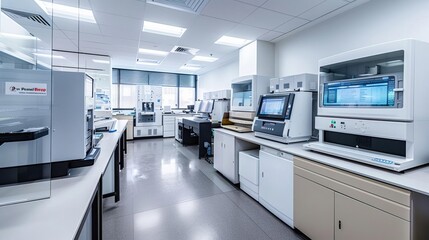Modern automated laboratories with highthroughput capabilities