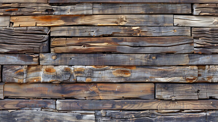 Texture of wooden wall