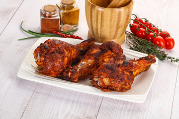 Indian tandoori turkey shoulder wing