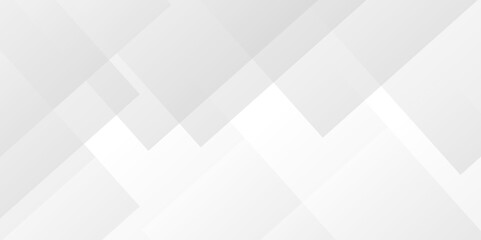 Vector abstract lines white square triangle wave technology minimal creative lined digital Shapes. abstract modern white and grey gradient color geometric line pattern background for website banner.