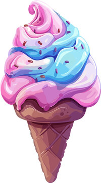 recommend clip art: Ice cream clipart design illustration