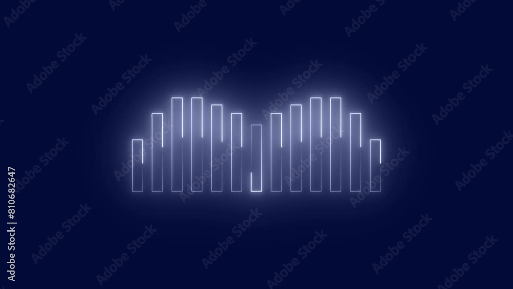 Poster glowing neon background. abstract neon background with glowing gradient shape line, showing forward 