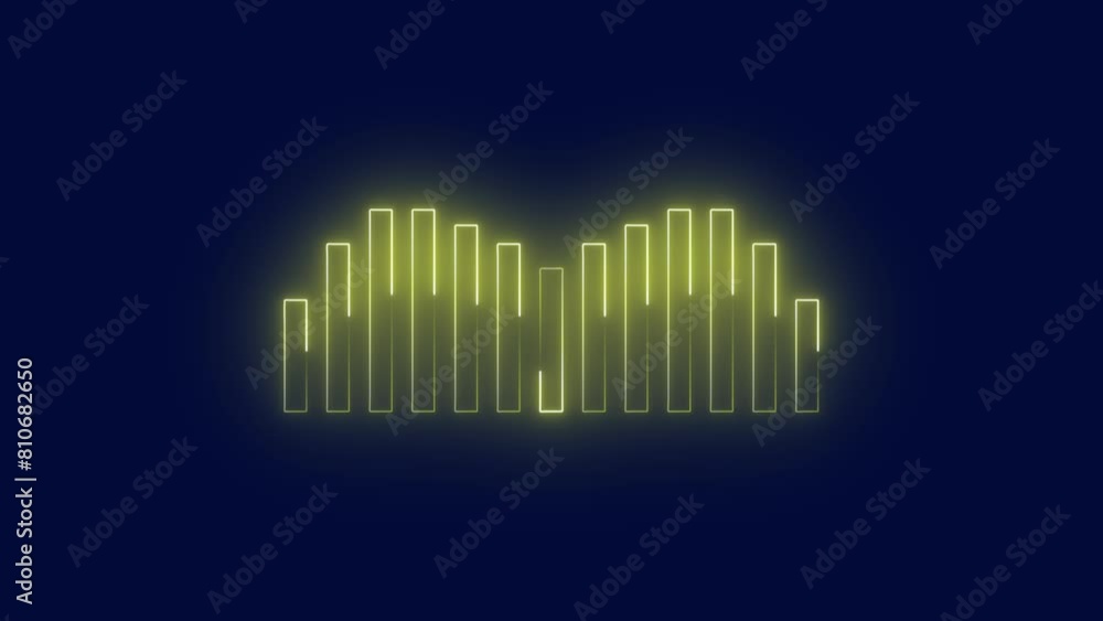 Poster glowing neon background. abstract neon background with glowing gradient shape line, showing forward 
