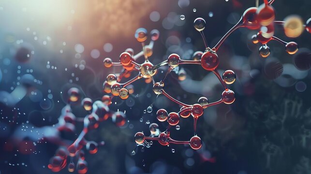 The process of molecular bonding and reactions visualized