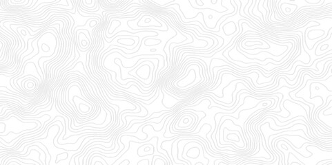 lines geometric Contour maps, The concept of a conditional geography scheme with lines, Abstract geological Topographic map patterns, black and white topographic contours lines.	