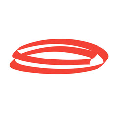 red highlight marker doodle