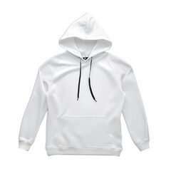 white shirt isolated on white