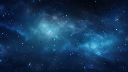 Obraz premium A blue sky with a lot of stars