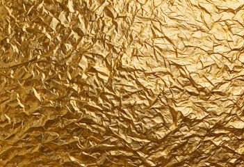 Glowing gold, golden paper texture