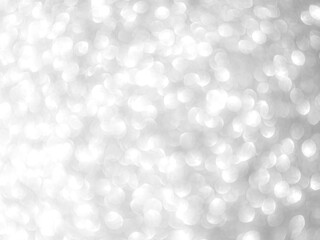 Grey Bokeh Background Circle Element Light Glow blur Sparkle Effect Silver Gray Shine Glamour...