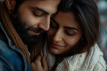 Generative AI picture Portrait of traditional arabian person people in ethnic clothes in real life