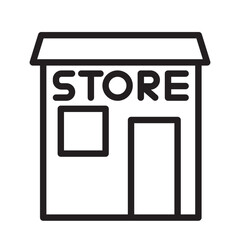 Store Line Icon