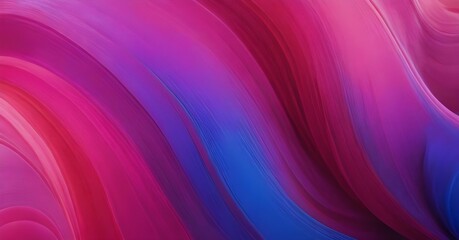 Fototapeta premium Abstract vibrant color flow abstract grainy background pink blue purple red noise texture summer banner header poster design