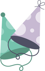 Birthday Party Element. Vector Illustration