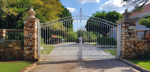 gate in the park
