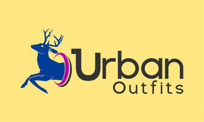 design, emblem, vector, deer, symbol, illustration, logo, icon, sign,