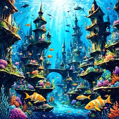 fish in aquarium