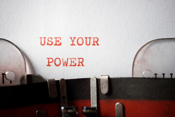 Use your power phrase