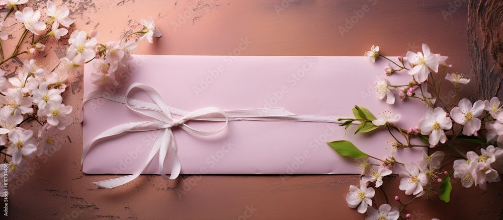 Poster the paper envelopes are adorned with cotton flowers beads and tapes creating an attractive and appea