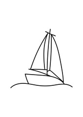 Segelboot 
