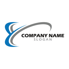 y swoosh logo 2B template