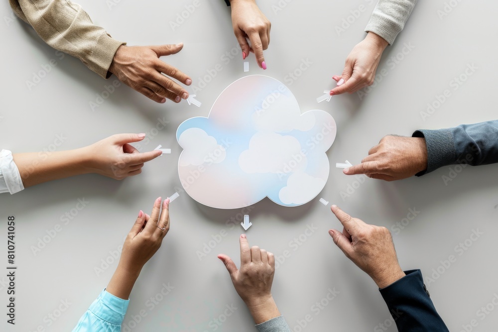 Poster project management excellence achieved through realtime sync and document collaboration in cloud tec