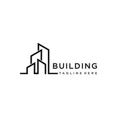 Building and architecture logo vector design