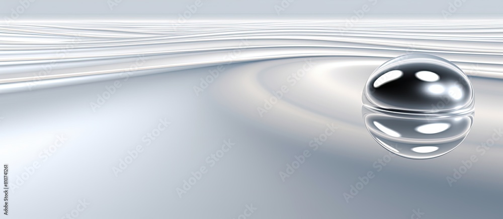 Poster an image with a silver background providing ample space for copying