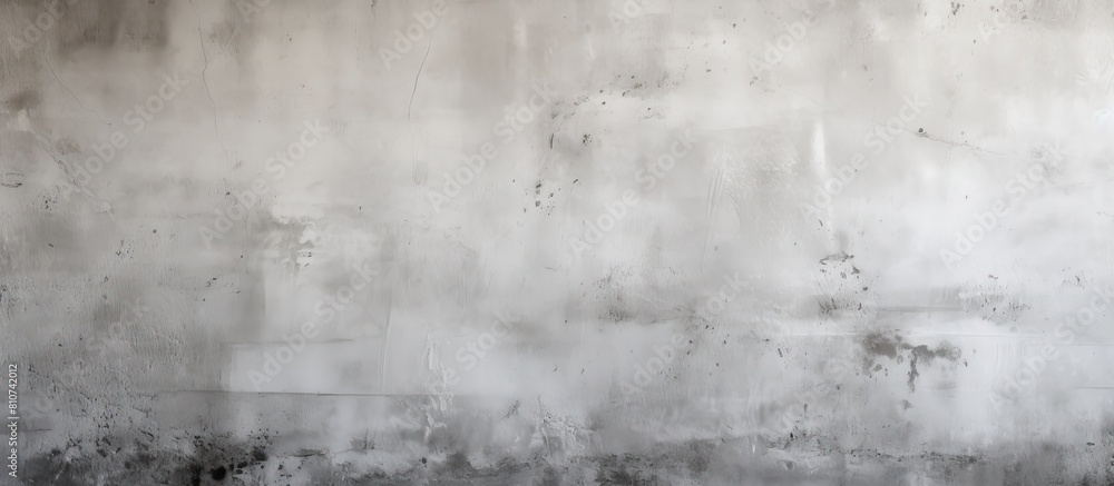 Poster the background of a cement wall has a gray and white polished mortar texture providing a copy space 