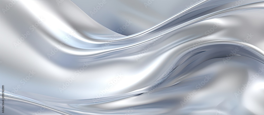 Poster a silver backdrop with copy space image