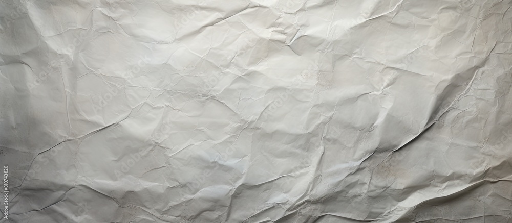 Aufkleber an image featuring a crumpled gray paper texture reminiscent of aged and weathered documents. creati