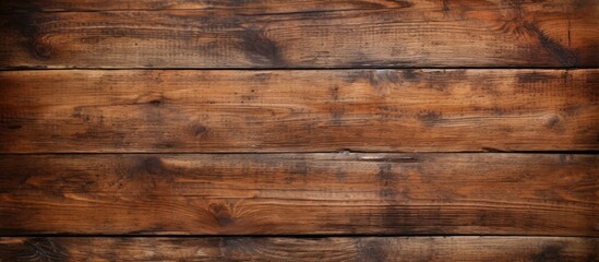 Fototapeta premium An aged wooden surface provides a rustic background for a copy space image