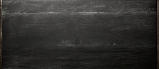 Fototapeta premium The blackboard has chalk marks that have been erased. Creative banner. Copyspace image