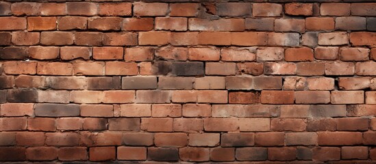 Fototapeta premium Free copy space image of a brick wall texture ideal for product or advertising wording design on a background