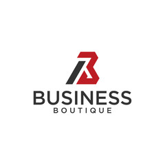 Letter B logo vector illustration